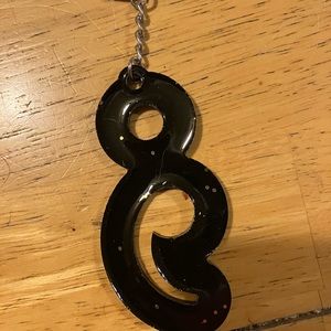 Handmade resin keychain